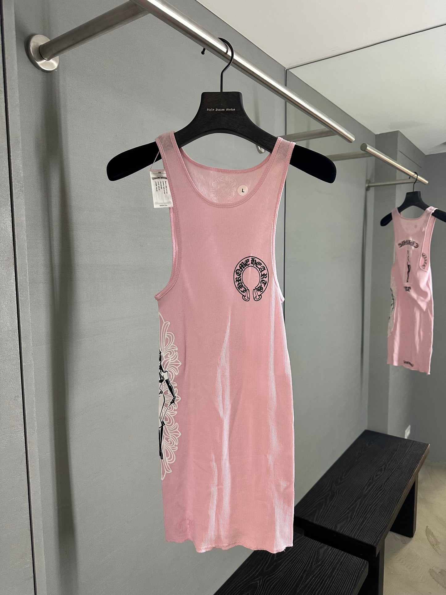 Chrome Hearts ‘Deadly Doll’ Horseshoe Tank Top