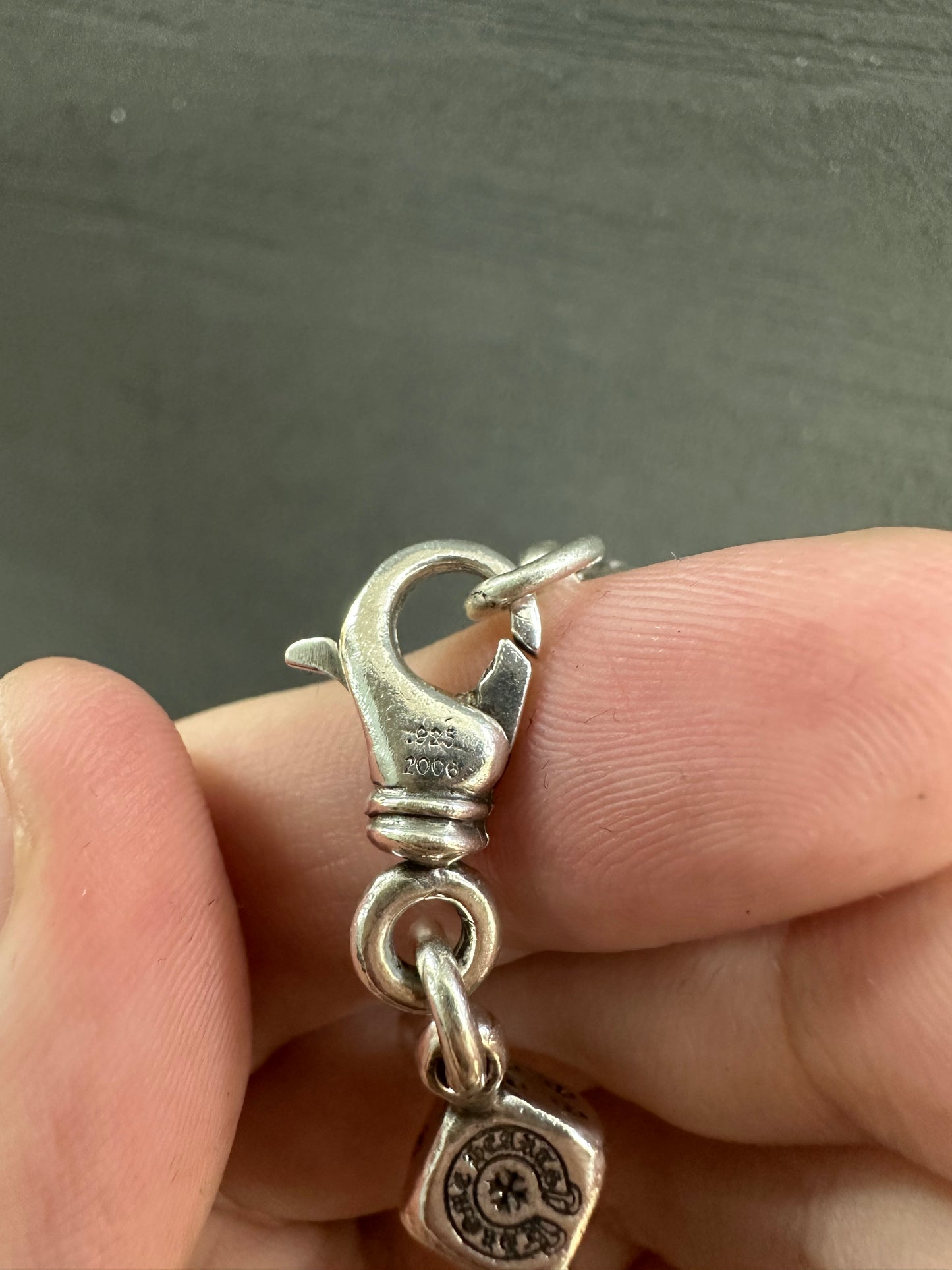 Chrome Hearts Dice Bracelet 10 Link