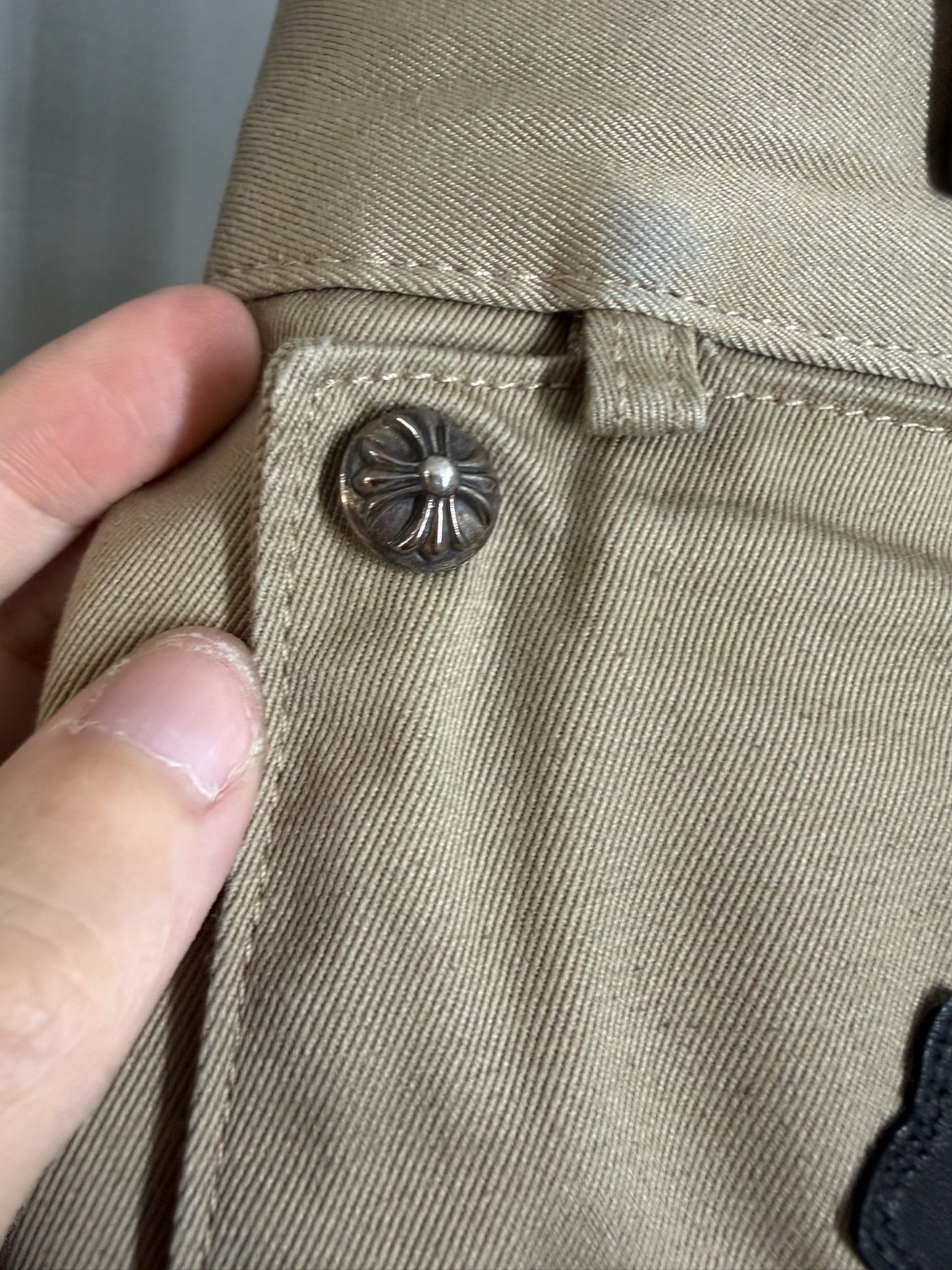 Chrome Hearts Cross Patch Chino Pants