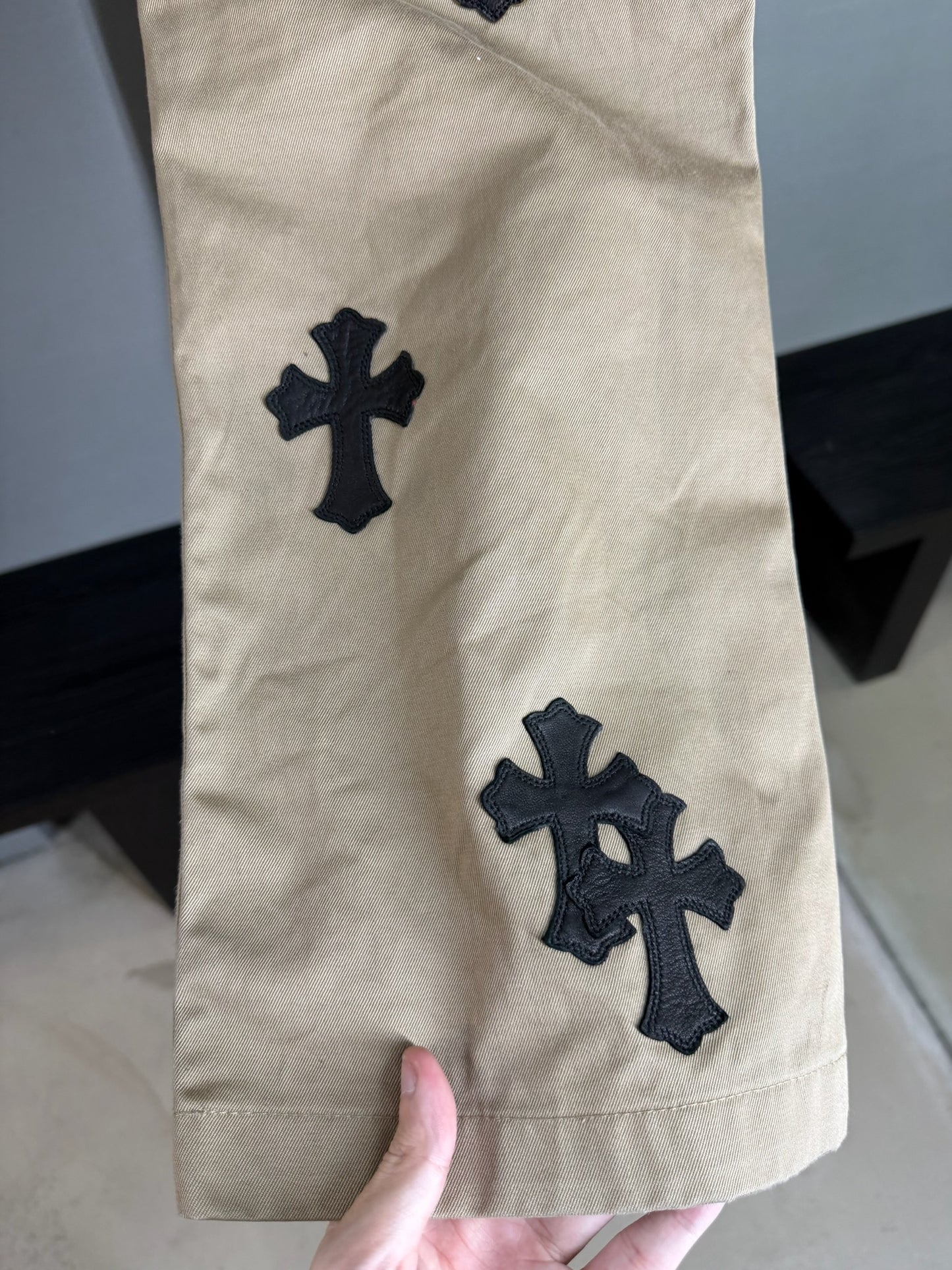 Chrome Hearts Cross Patch Chino Pants