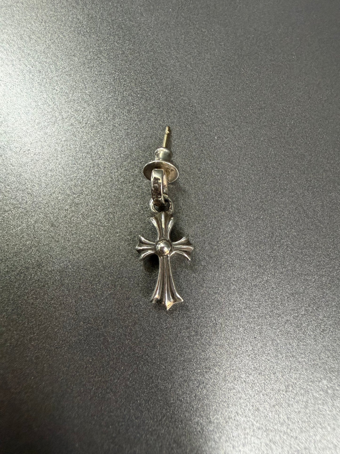 Chrome Hearts Pink Sapphire BBF Babyfat Earring