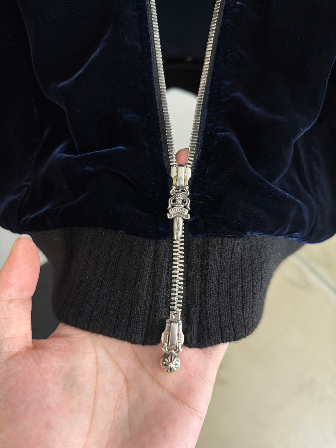 Chrome Hearts So it Goes Velour Track Jacket