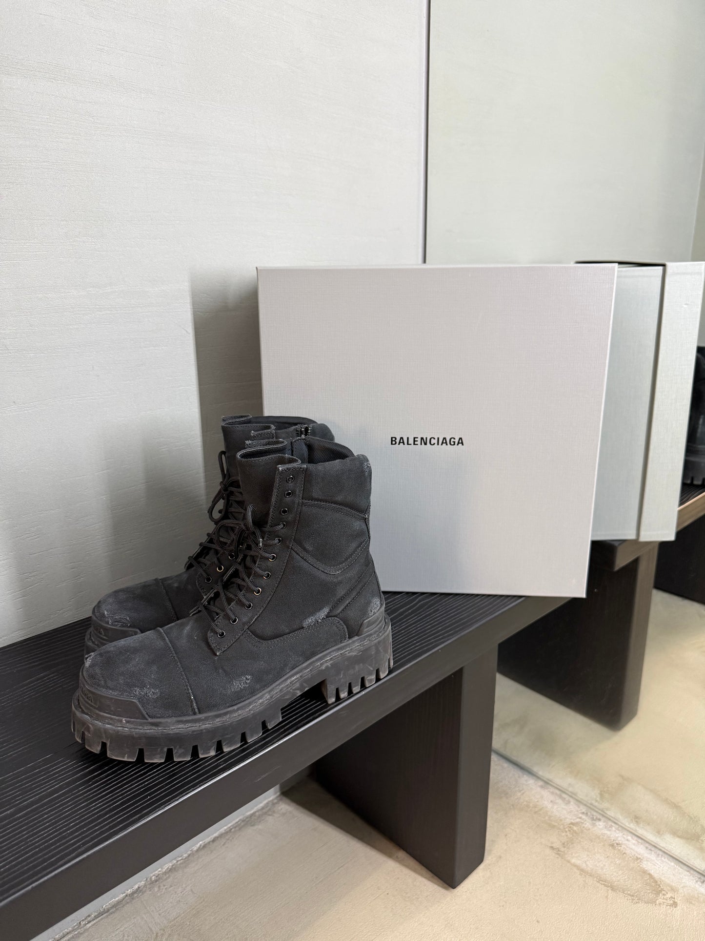 Balenciaga Combat Strike boot