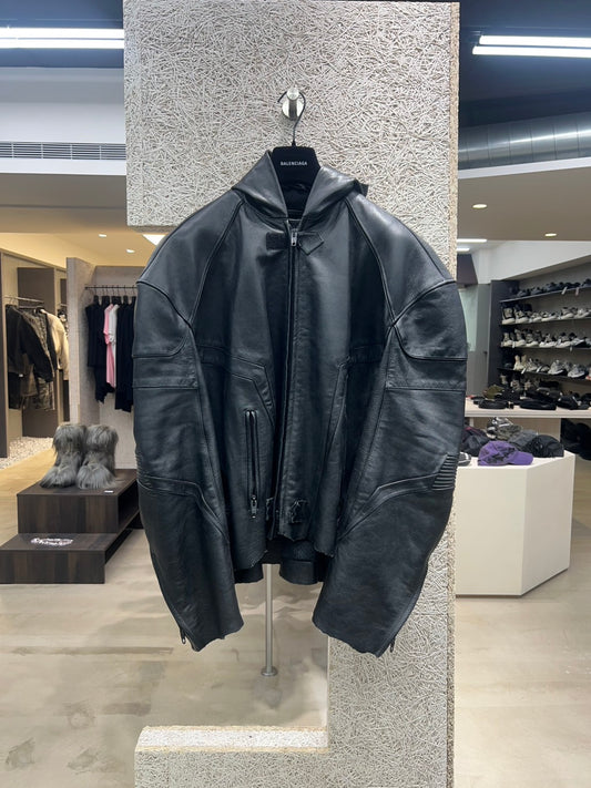 Balenciaga Racer Leather Jacket