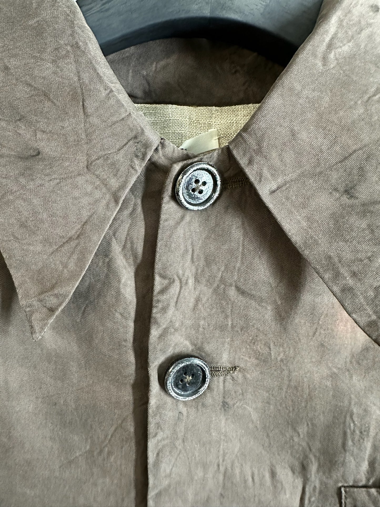 Peng Tai Wormwood Dyed Shirt Jacket