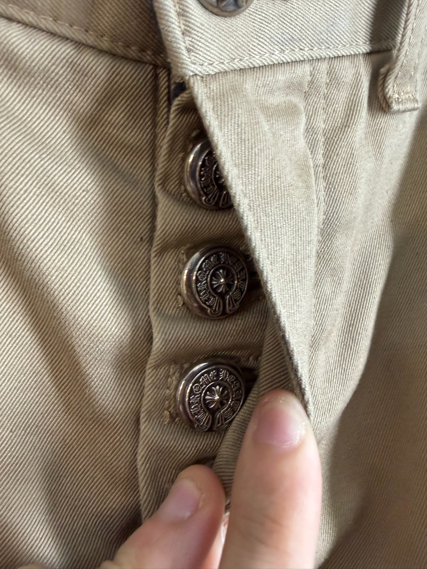 Chrome Hearts Cross Patch Chino Pants