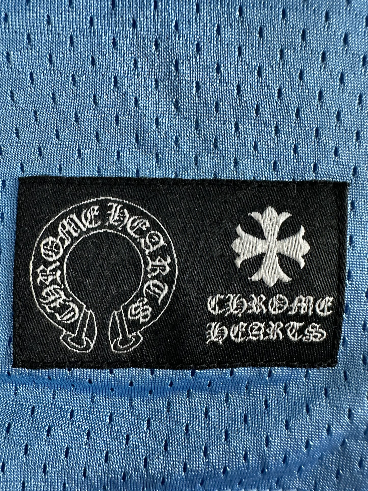 Chrome Hearts Blue Mesh Jersey