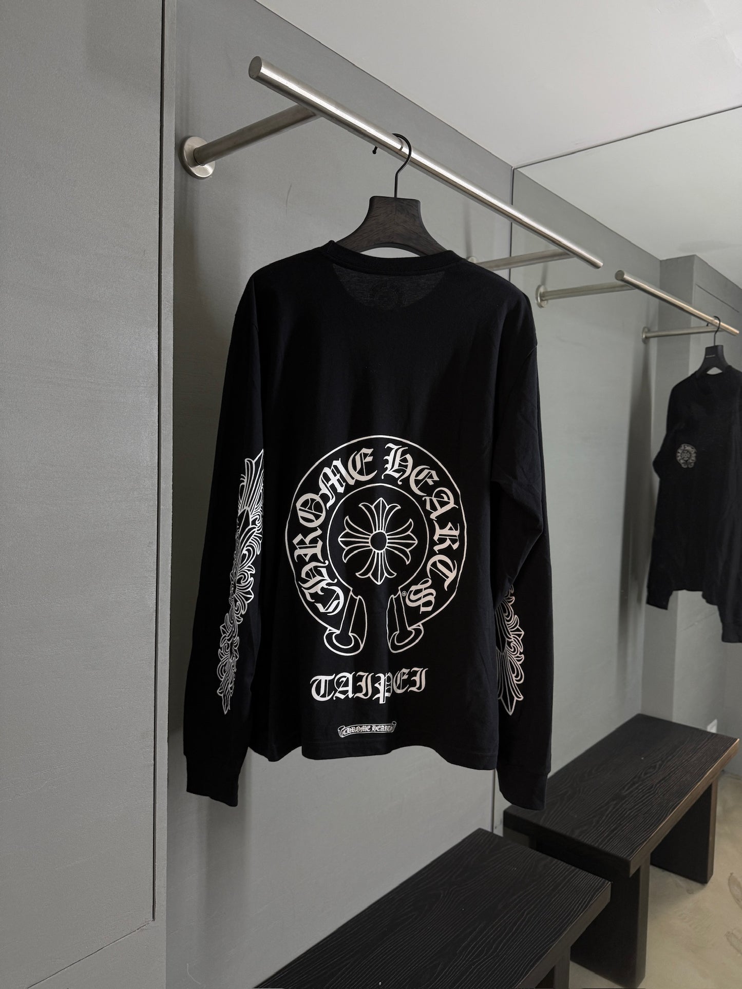 Chrome Hearts Taipei Floral Long Sleeve
