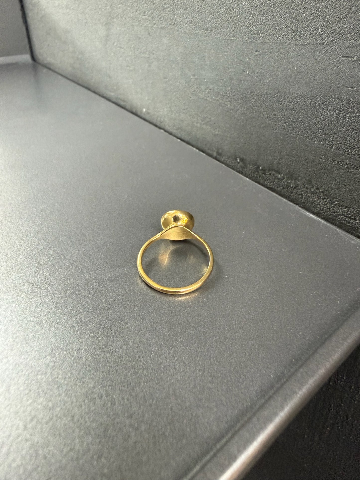 Chrome Hearts 22k Horseshoe Bubble Gum Ring
