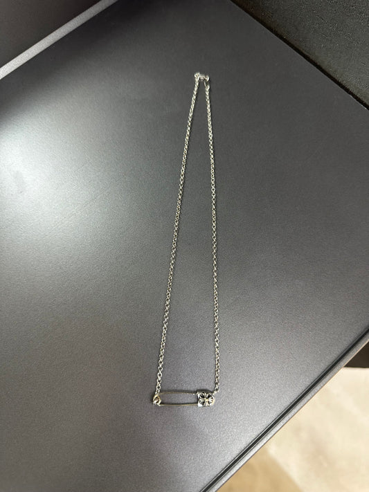 Chrome Hearts Safety Pin Necklace