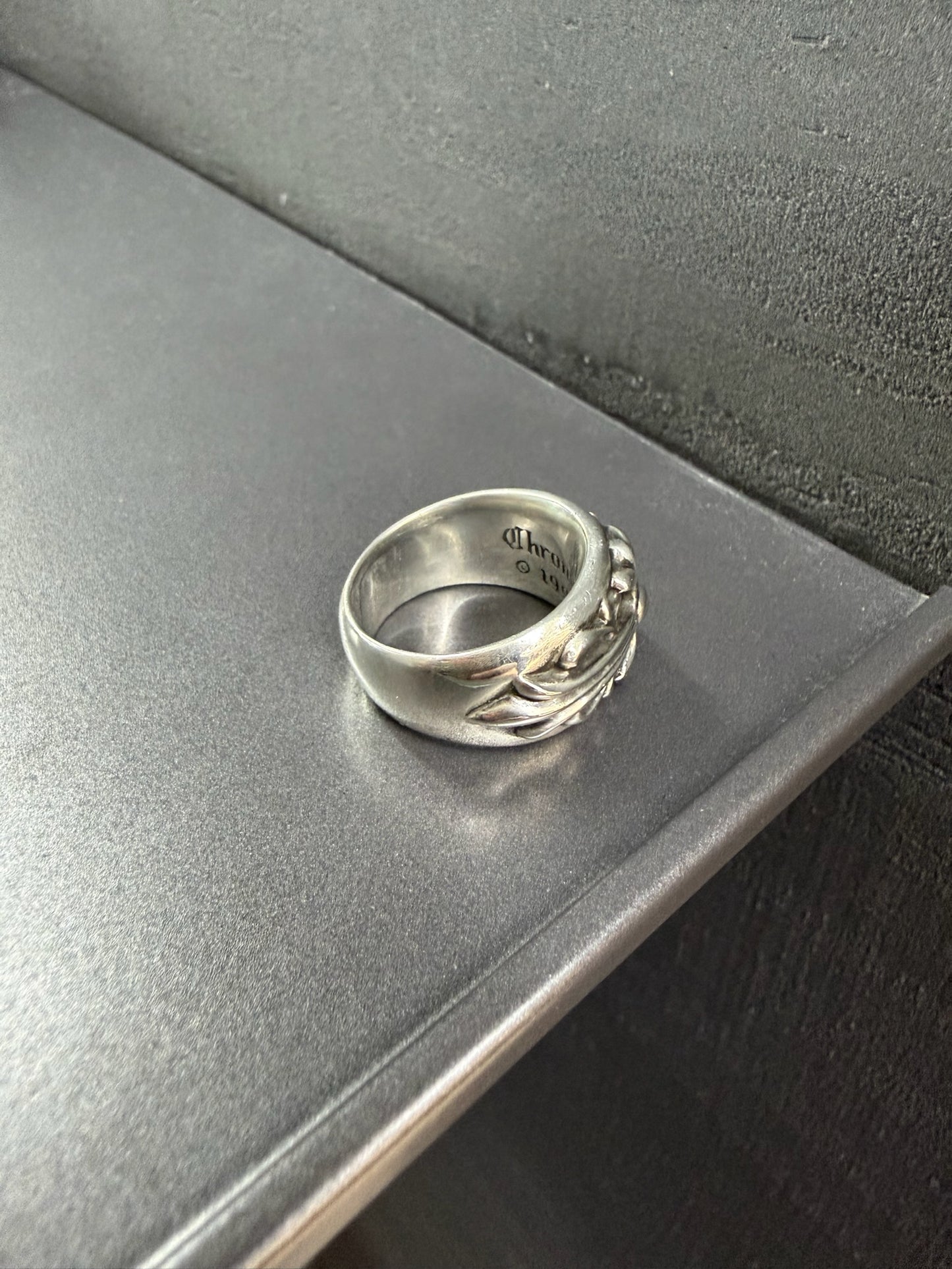Chrome Hearts Floral Cross Ring