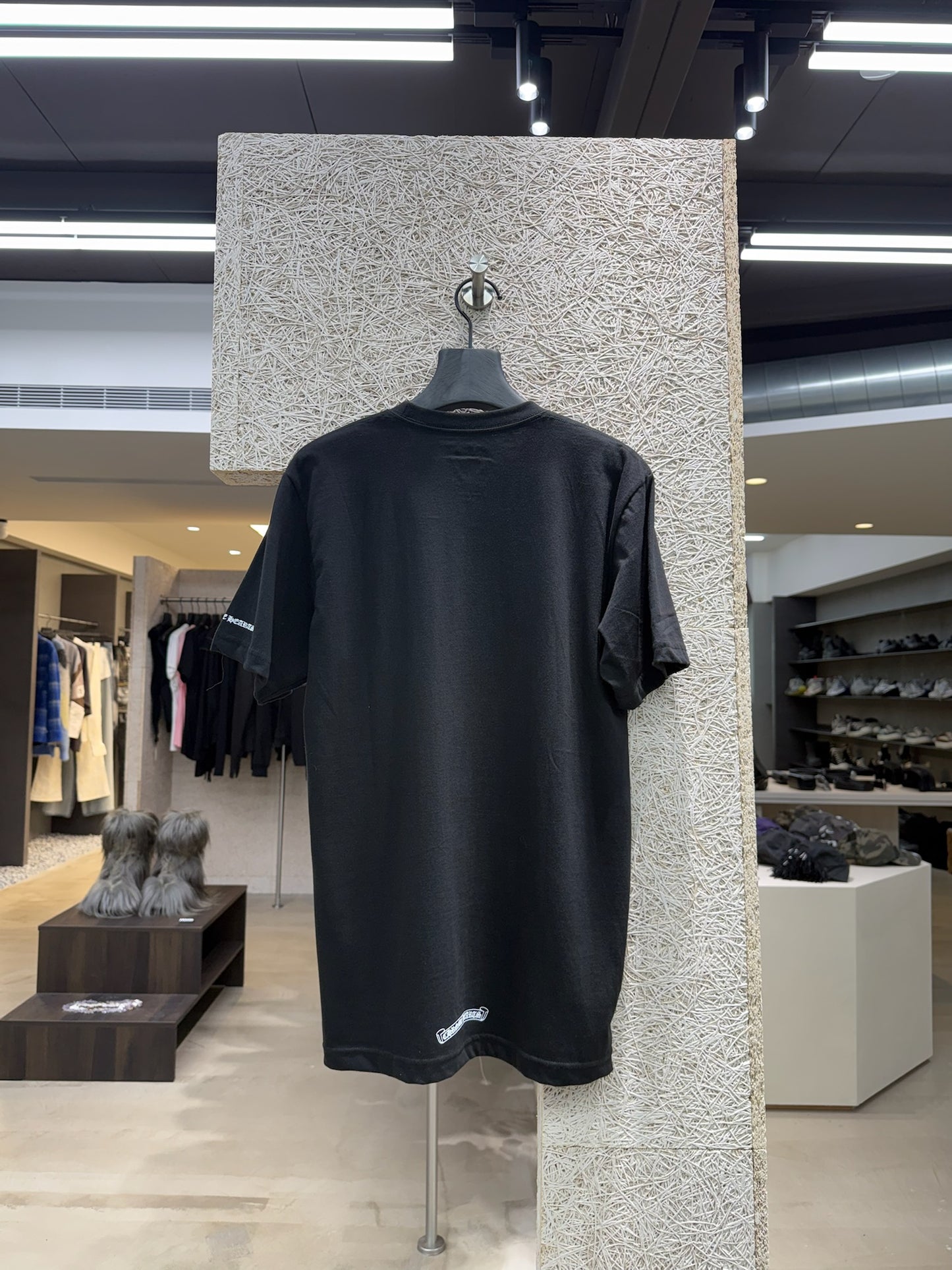 Chrome Hearts neck logo T-shirt