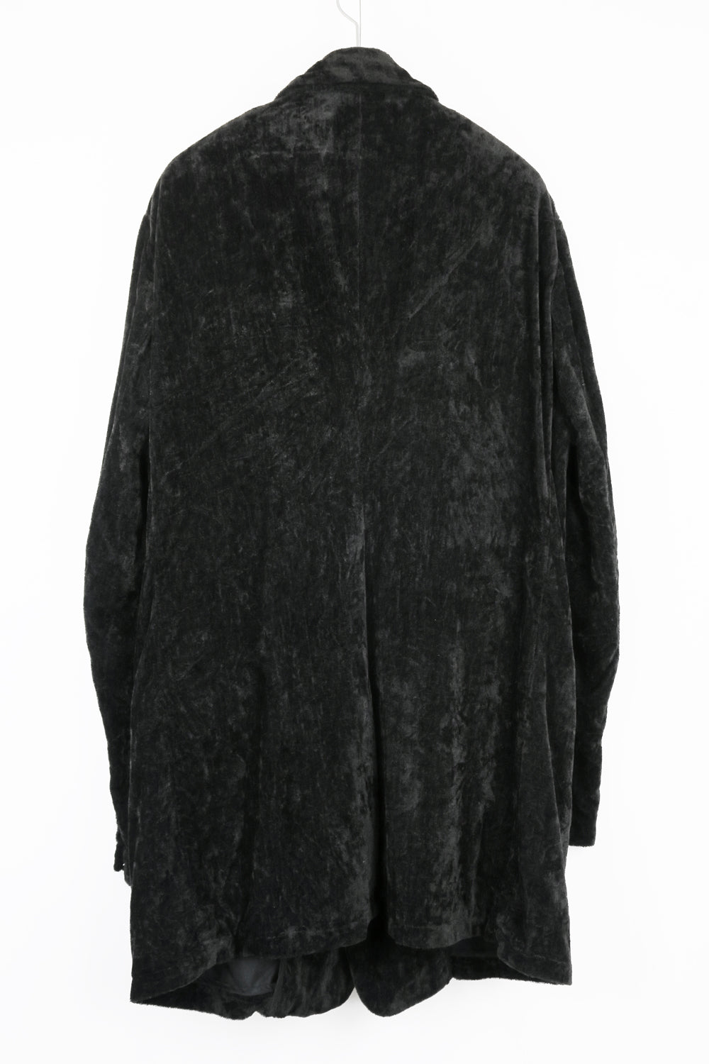 NUDE:MM Linen Cotton Velvet Oversized Jacket