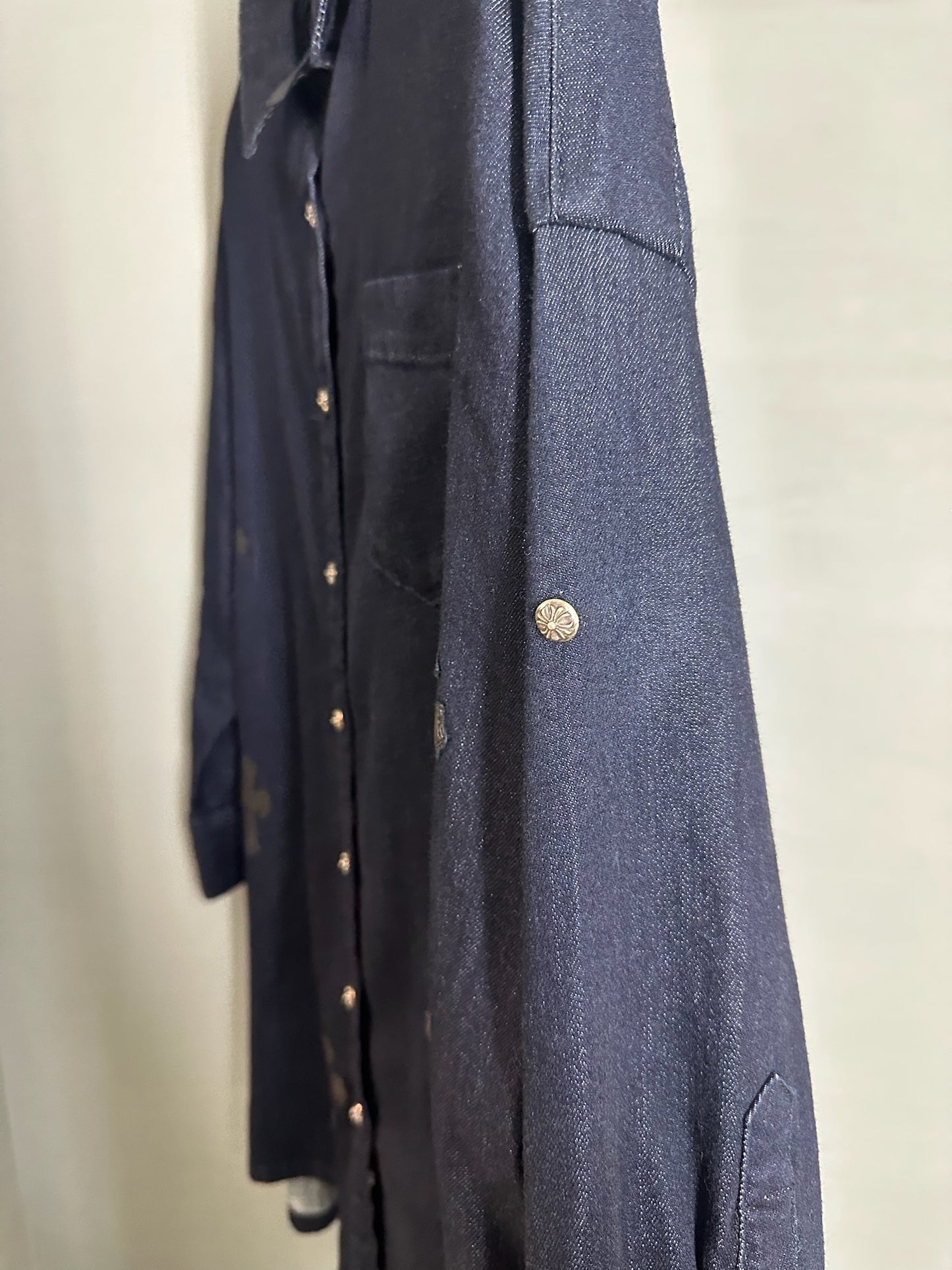 Chrome Hearts Patchworks Long Sleeve Shirt