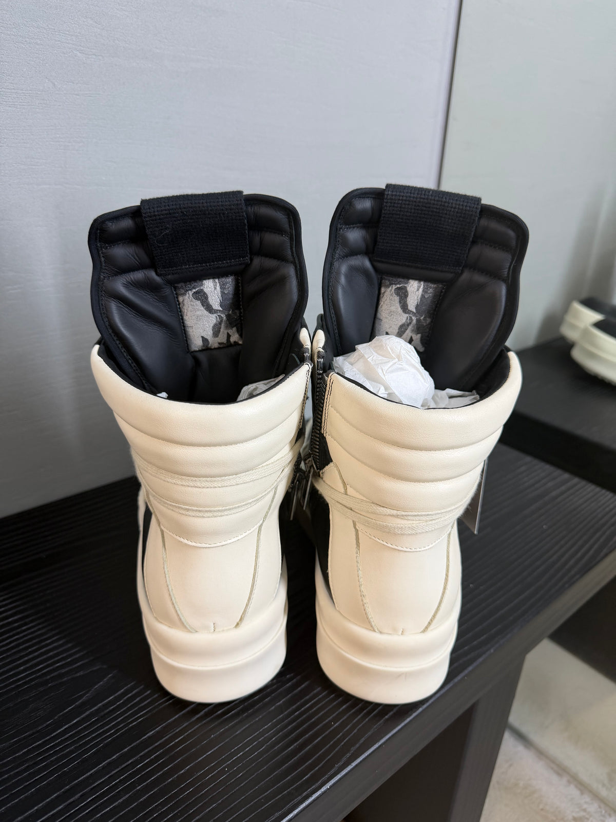 Rick Owens Mega Bumper Geobasket Sneakers