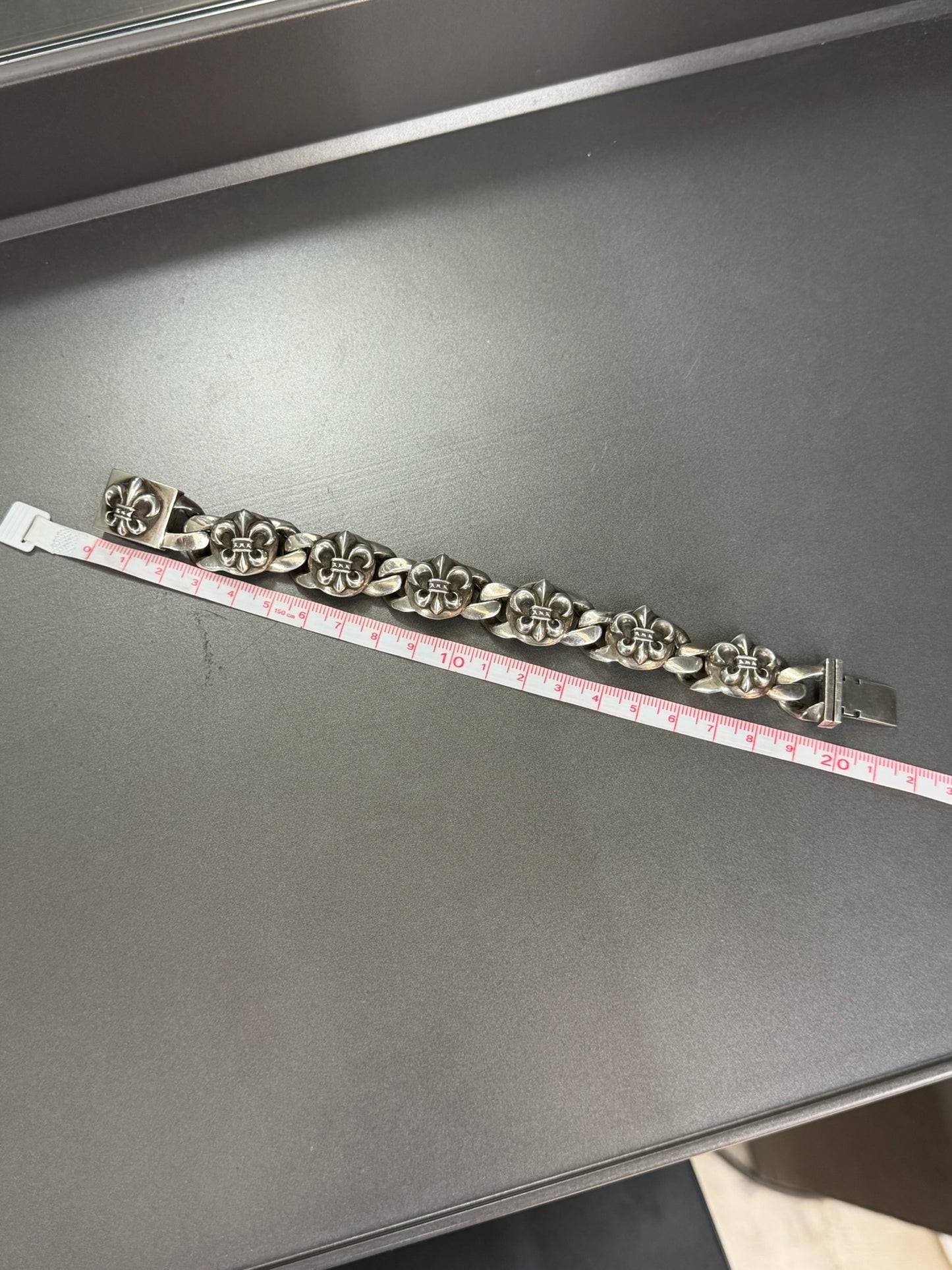 Chrome Hearts BS Fleur 7 Link Bracelet