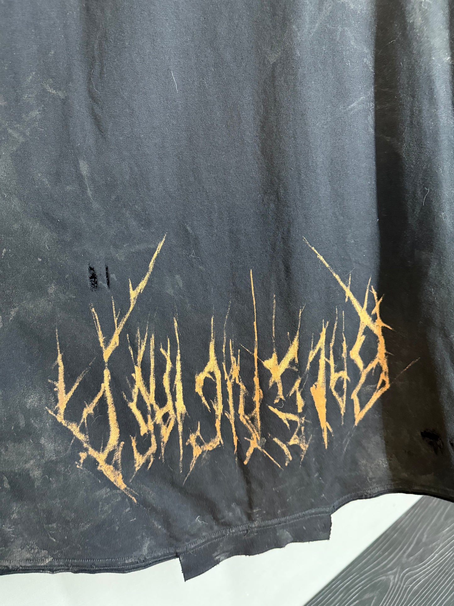 Balenciaga Paris Moon Upside Down Oversized T-Shirt