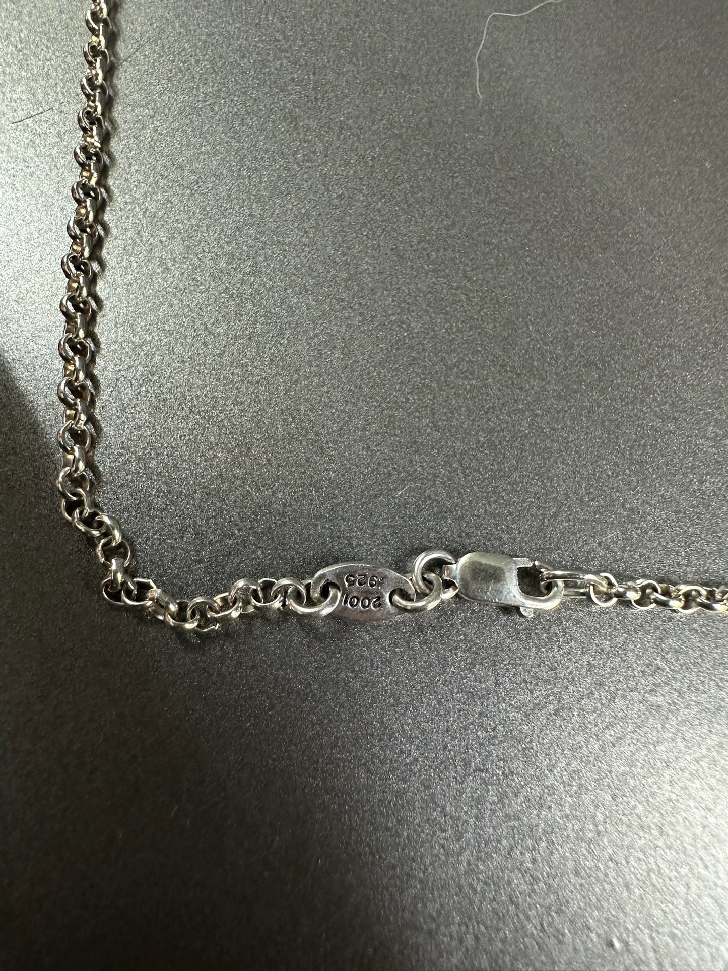 Chrome Hearts Safety Pin Necklace 45cm