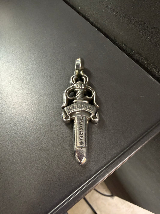 Chrome Hearts Double Dagger Pendant