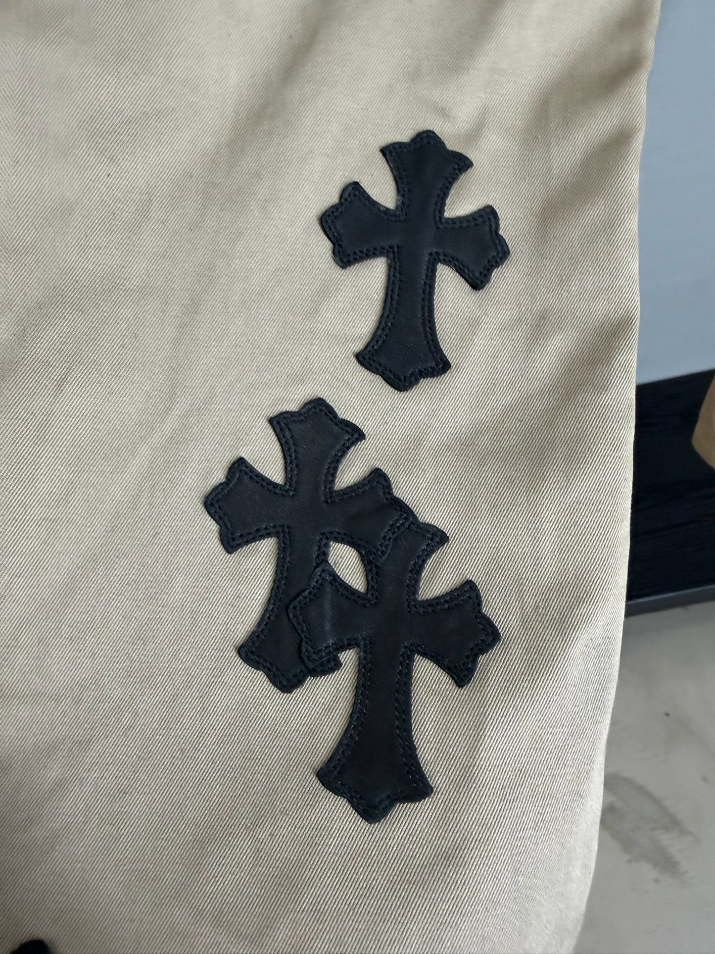 Chrome Hearts Cross Patch Chino Pants