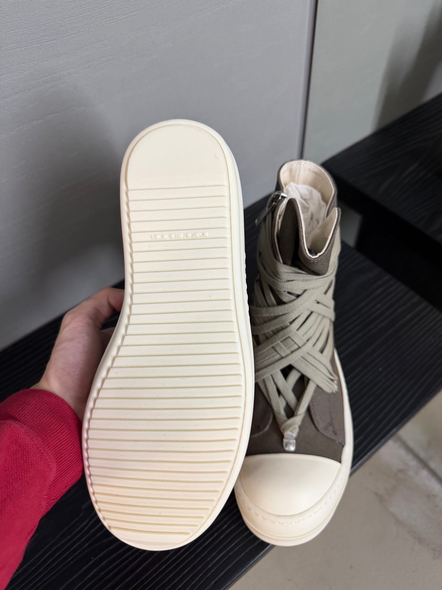 Rick Owens DRKSHDW Megalace Sneaks