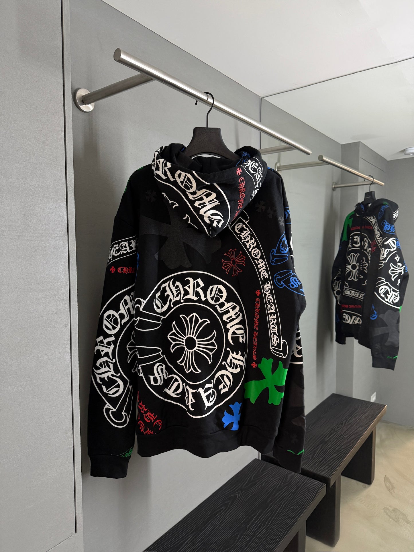 Chrome Hearts Stencil Hoodie