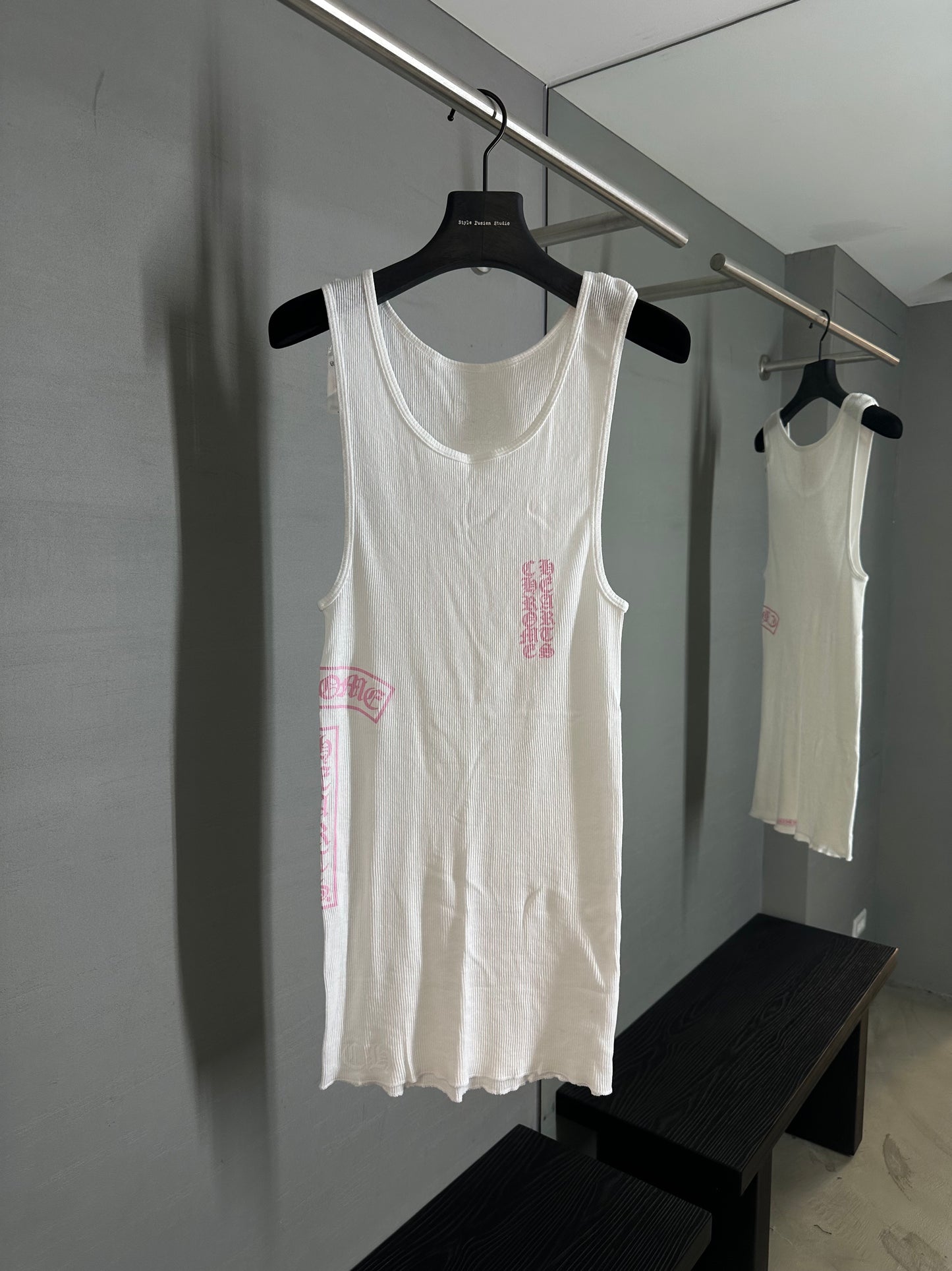 Chrome Hearts T Bar Rib Tank Top