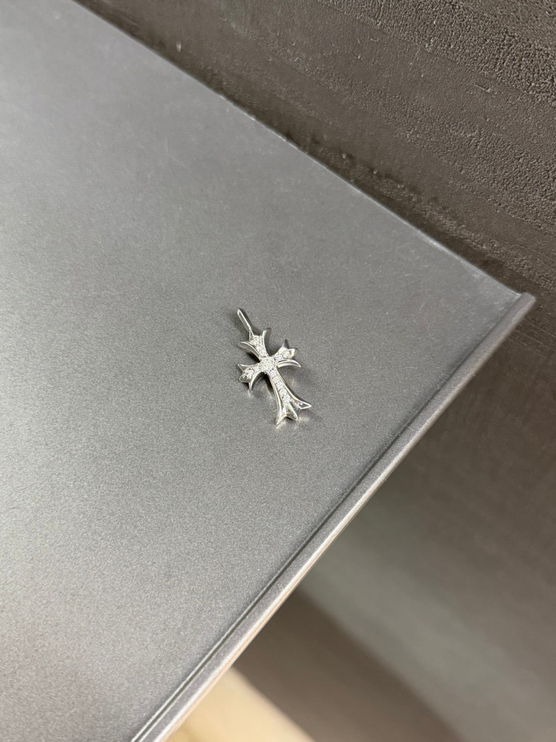 Chrome Hearts 18K Tiny Pendant with Diamonds