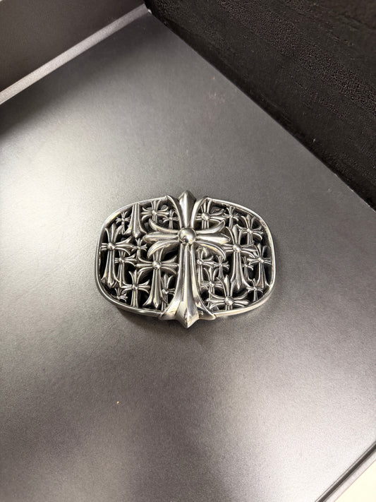 Chrome Hearts Cemetery Cross Belt Buckle