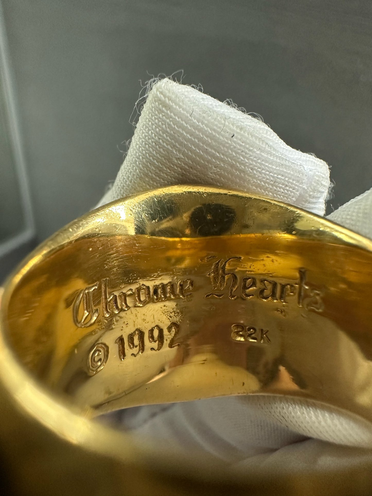 Chrome Hearts 22k Keeper Ring