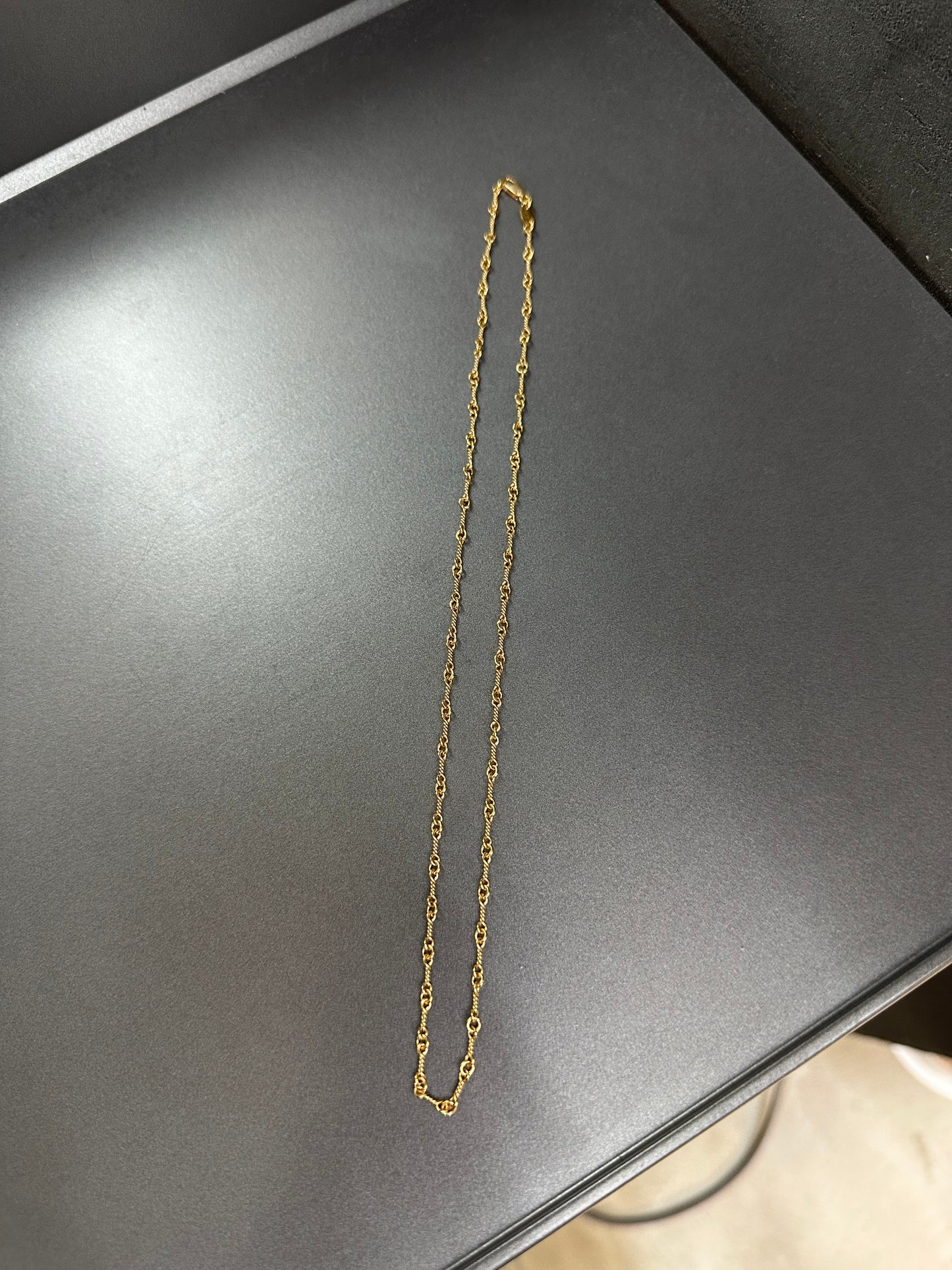 Chrome Hearts 22k Twist Chain