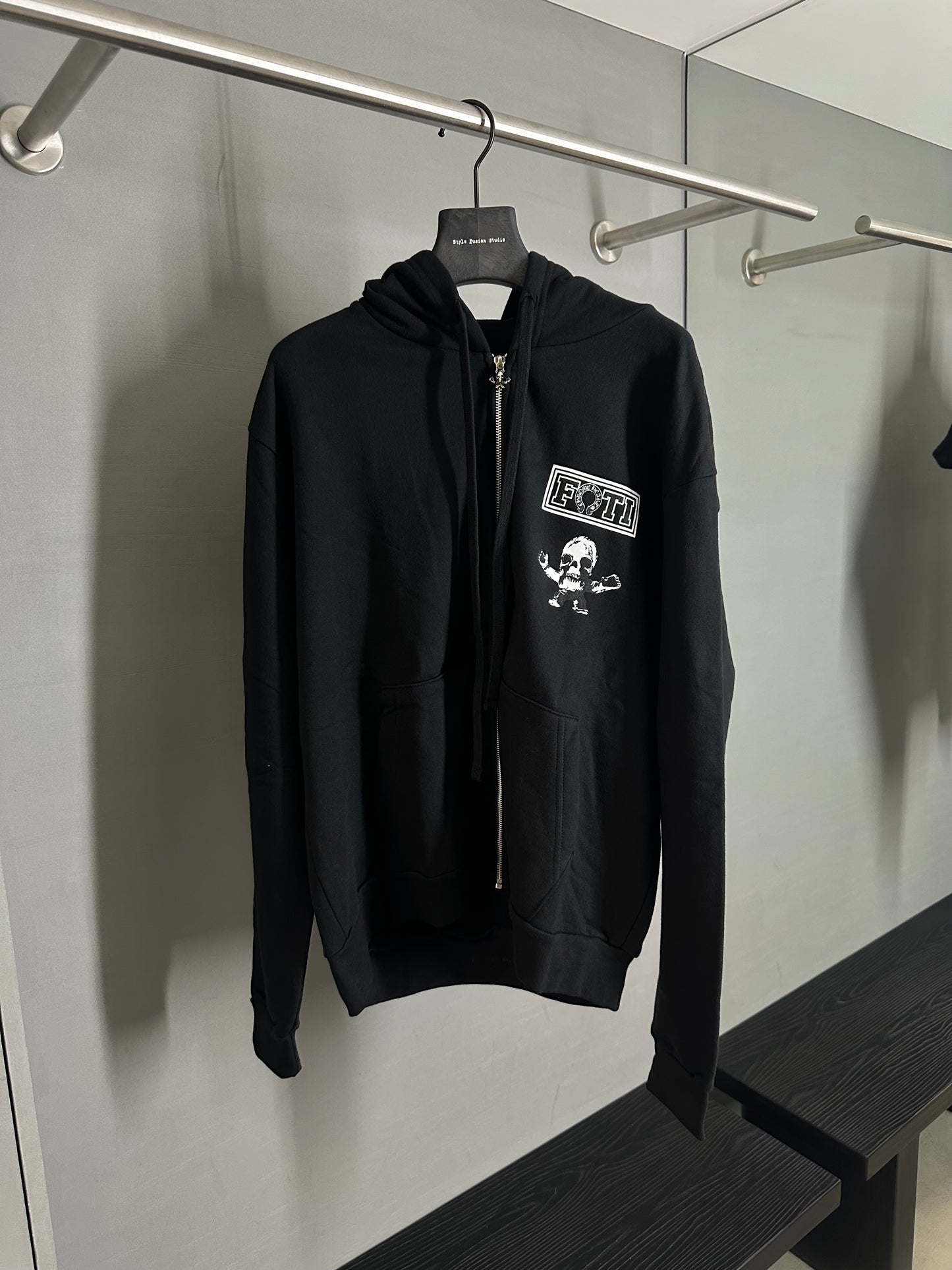 Chrome Hearts Foti Zip Up Hoodie
