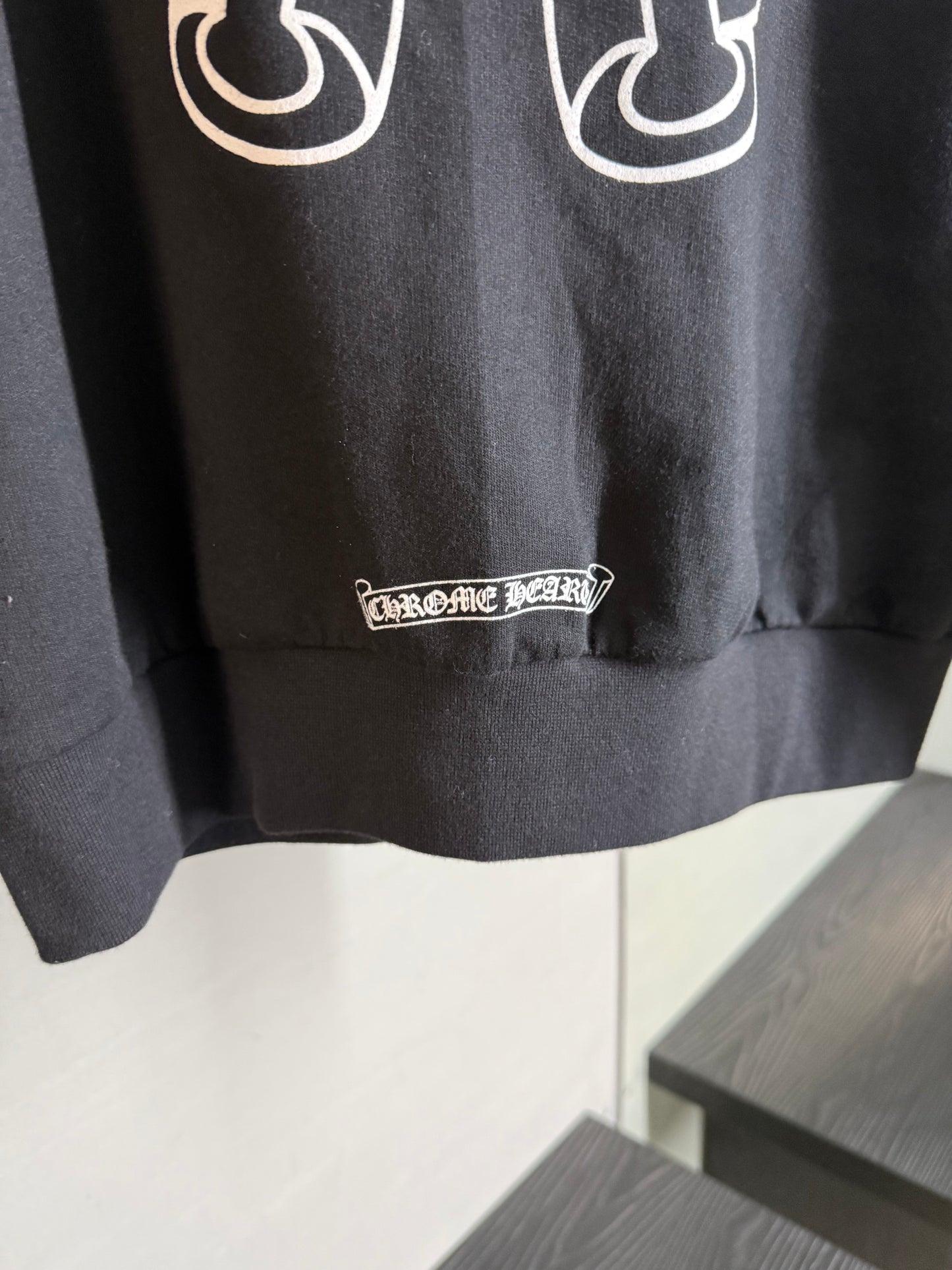 Chrome Hearts Rolling Stone Floral Zip-up