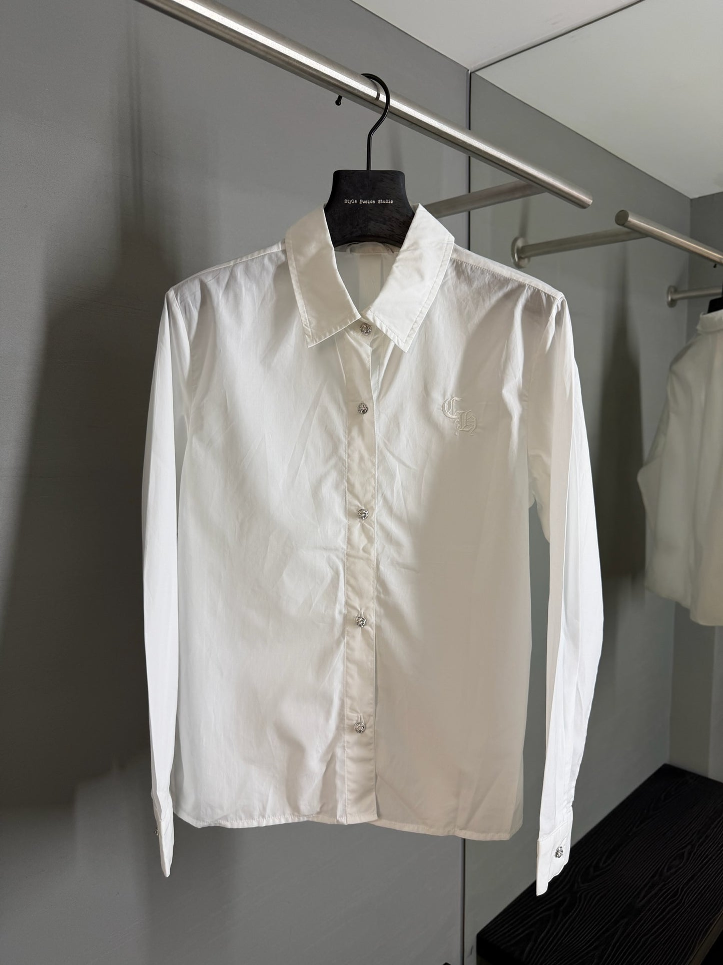 Chrome Hearts CH Embroidered Shirt