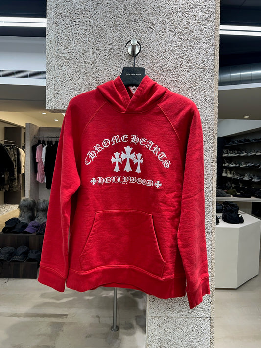 Chrome Hearts Triple Cemetery Cross Hoodie