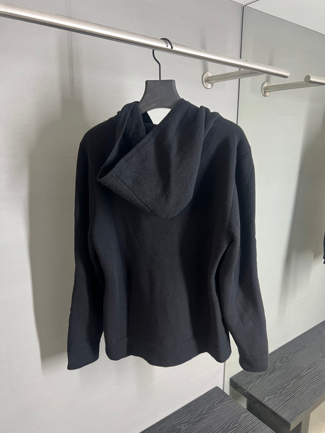 Chrome Hearts Cashmere Embroidered Zip-up