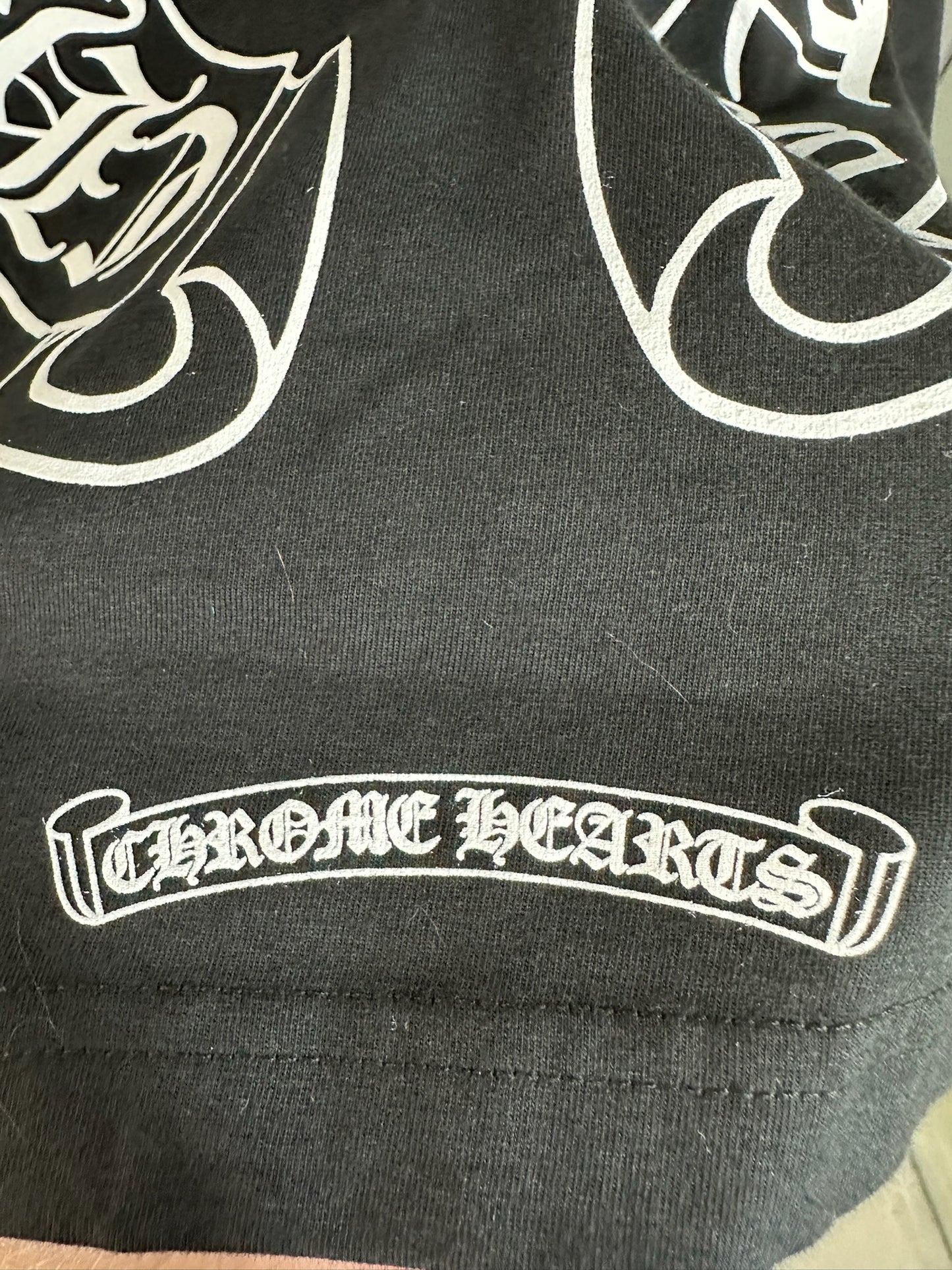 Chrome Hearts Horseshoe Floral Long Sleeve