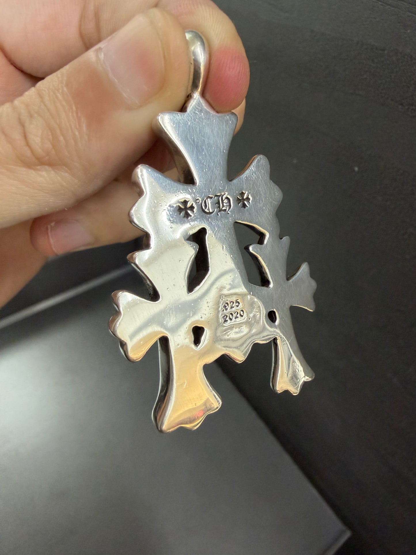 Chrome Hearts Triple Cross Pendant