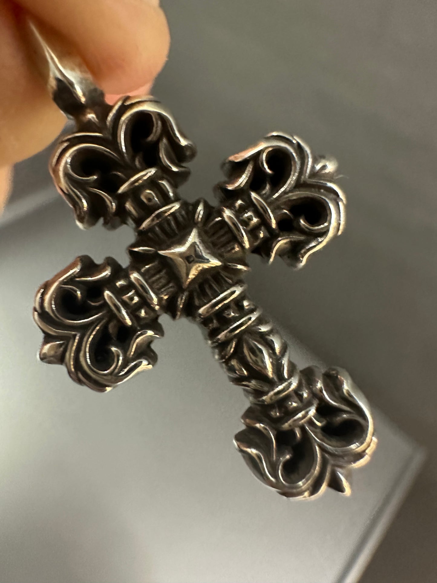 Chrome Hearts Filigree Cross Pendant