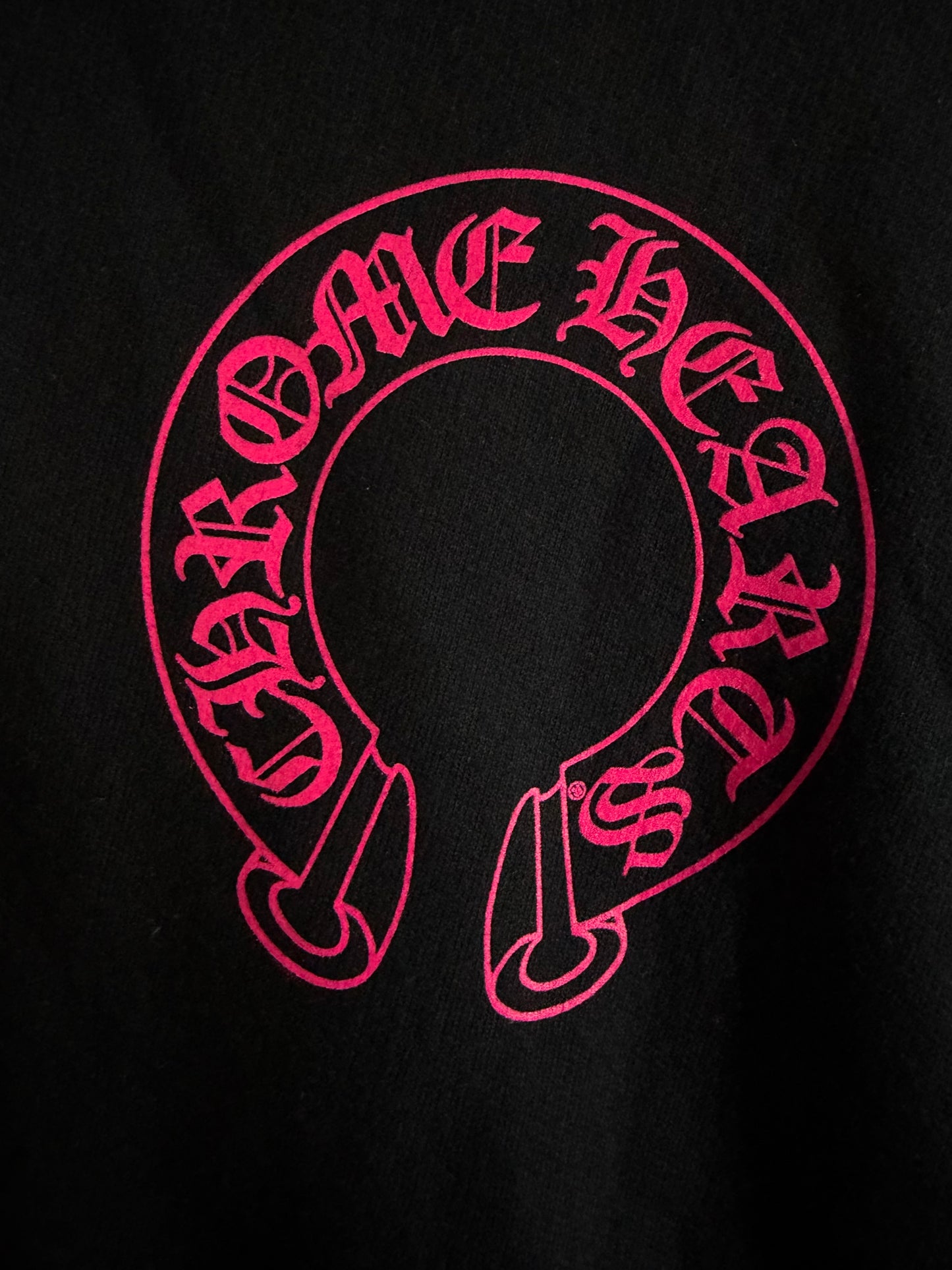 Chrome Hearts Pink Horseshoe Zip-up