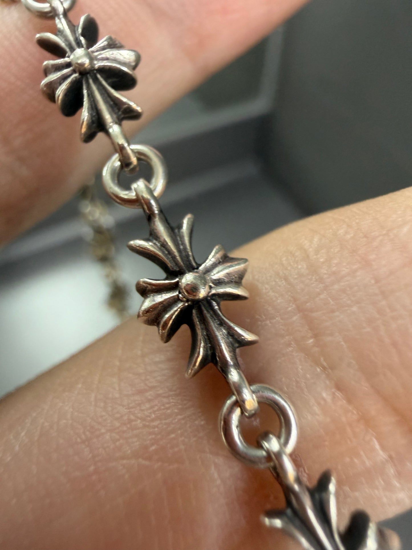 Chrome Hearts Tiny E Necklace
