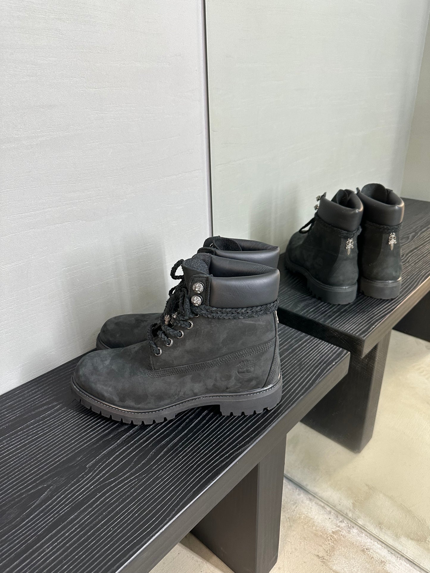 Chrome Hearts Timberland 6 Inch Boots
