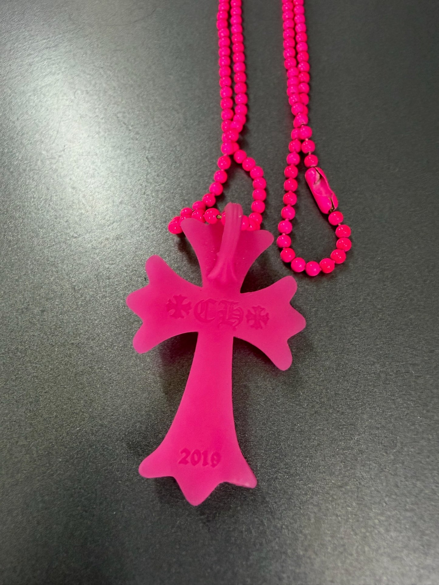 Chrome Hearts Silicone Cross Necklace