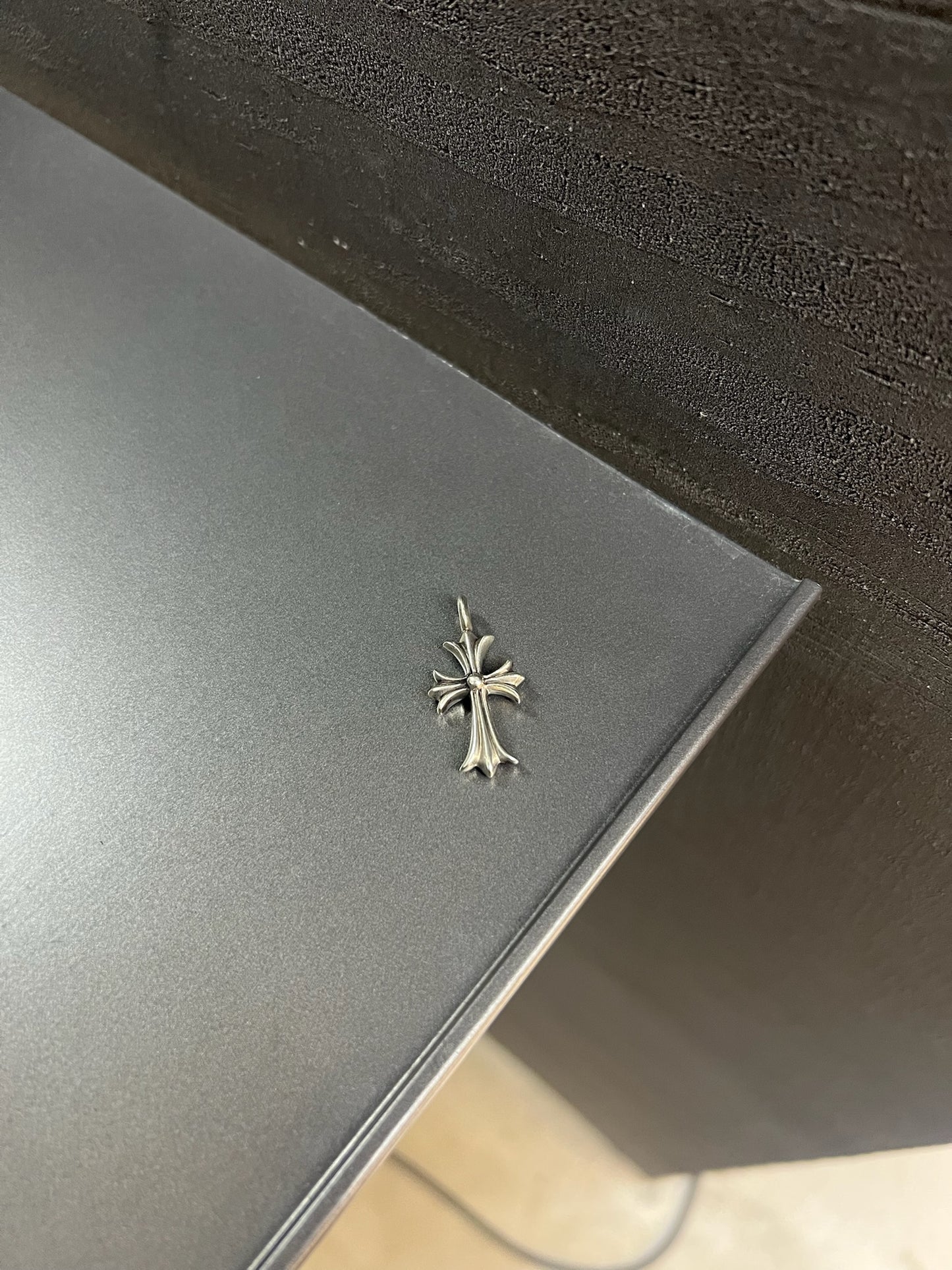 Chrome Hearts Tiny Cross pendant with diamond