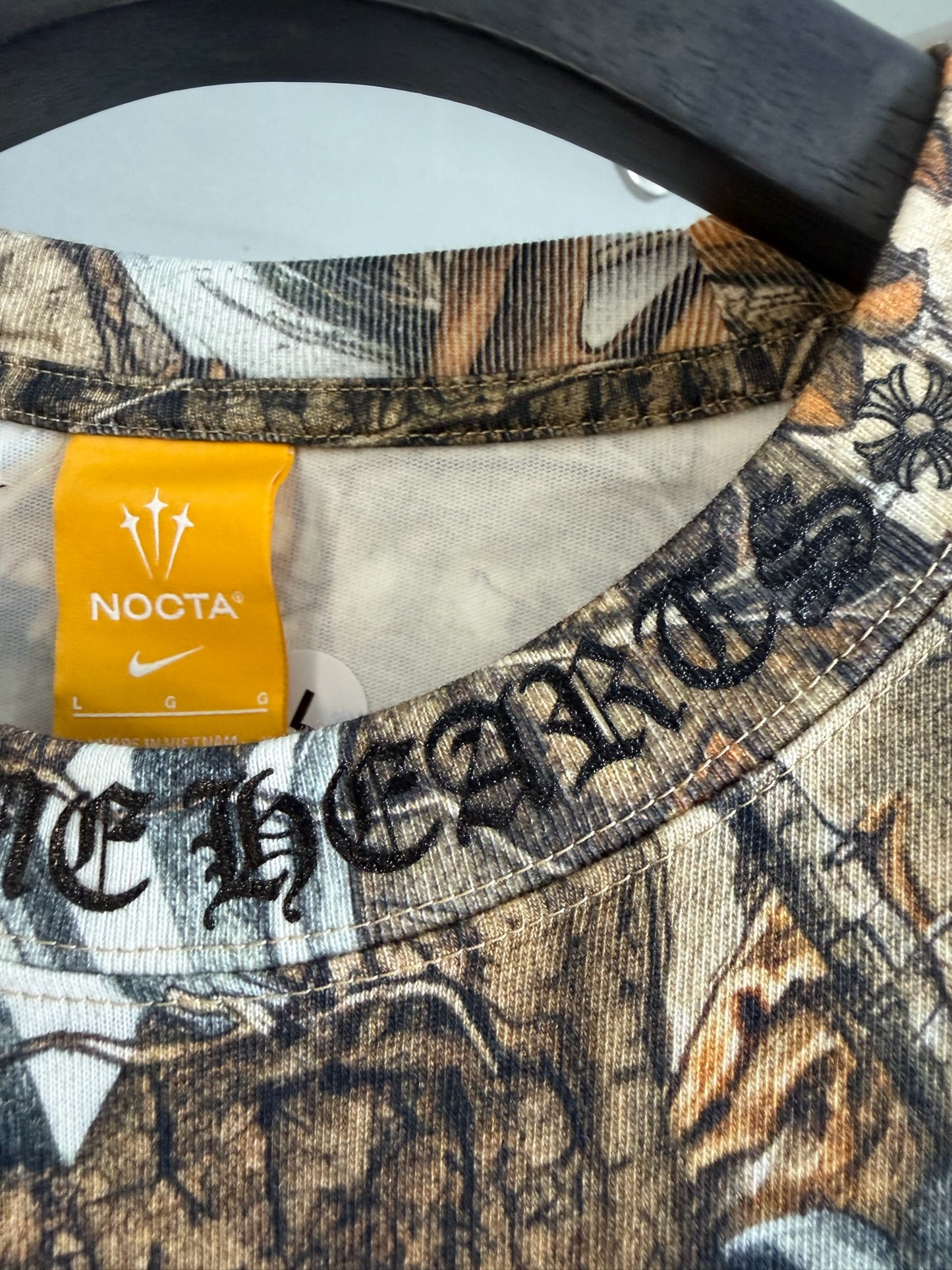 Chrome Hearts x Nocta x Nike Neck Logo T-shirt