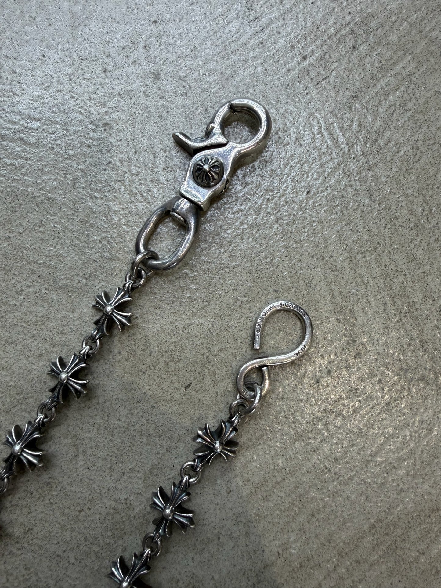 Chrome Hearts Plus Cross Wallet Chain