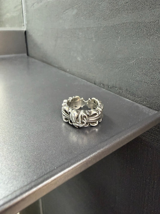 Chrome Hearts Floral Heart Ring