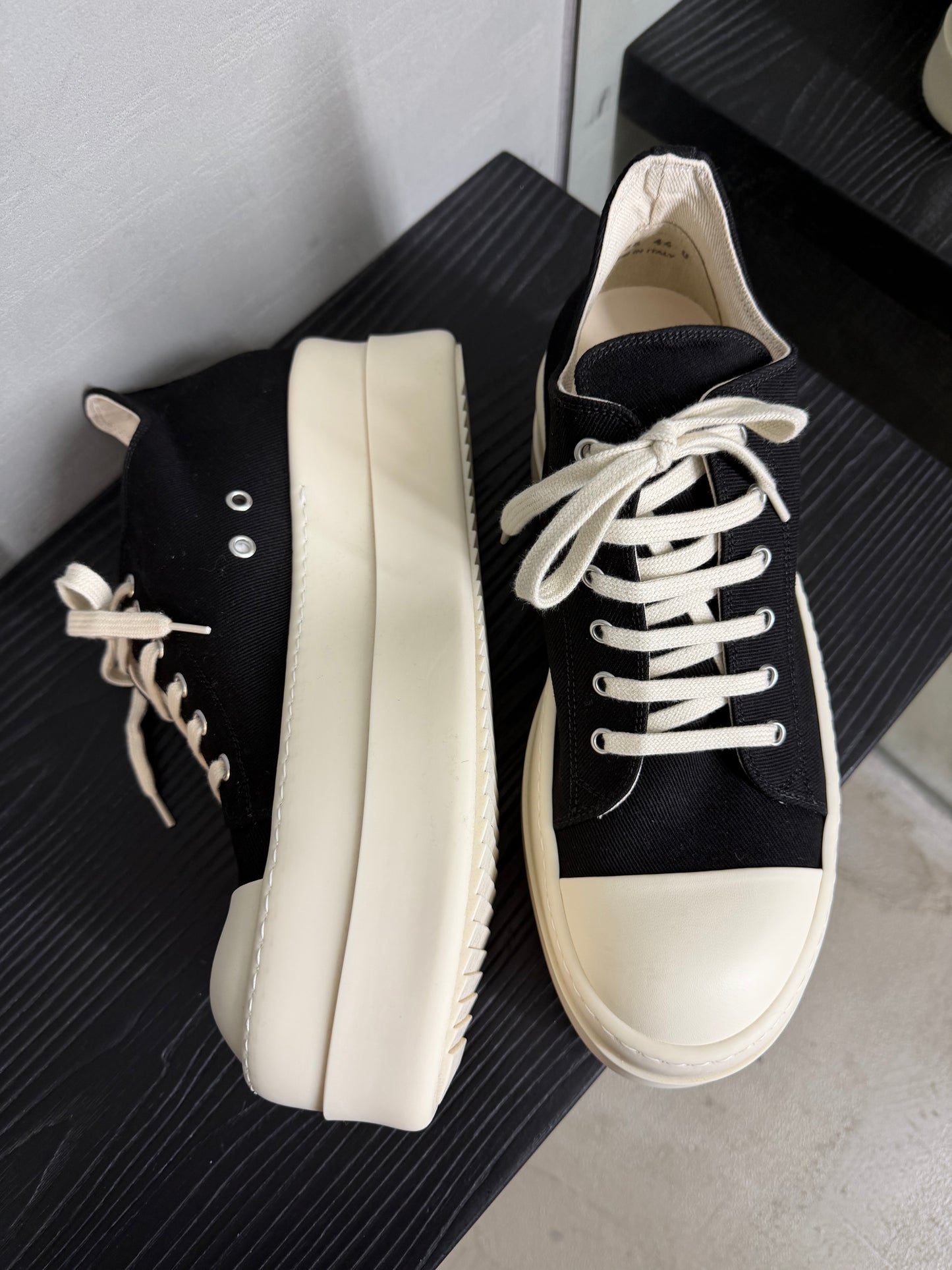 Rick Owens DRKSHDW Mega Bumper Low Sneaks