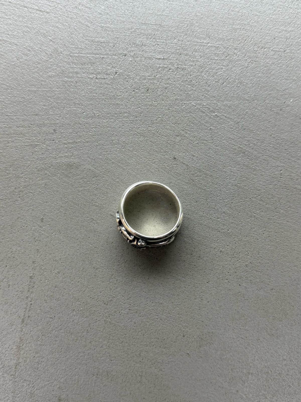 Chrome Hearts Dagger Pink Sapphire Ring