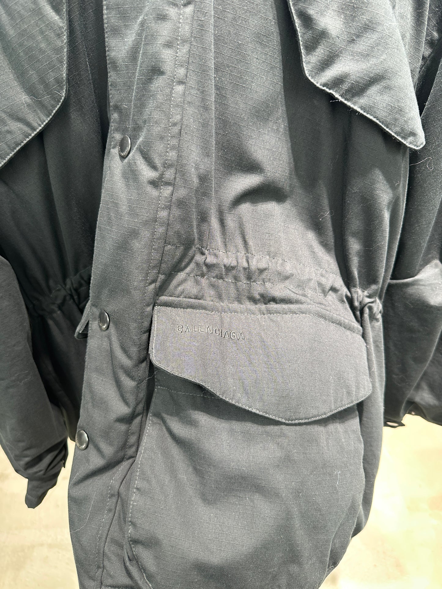Balenciaga Detachable Pillow Parka